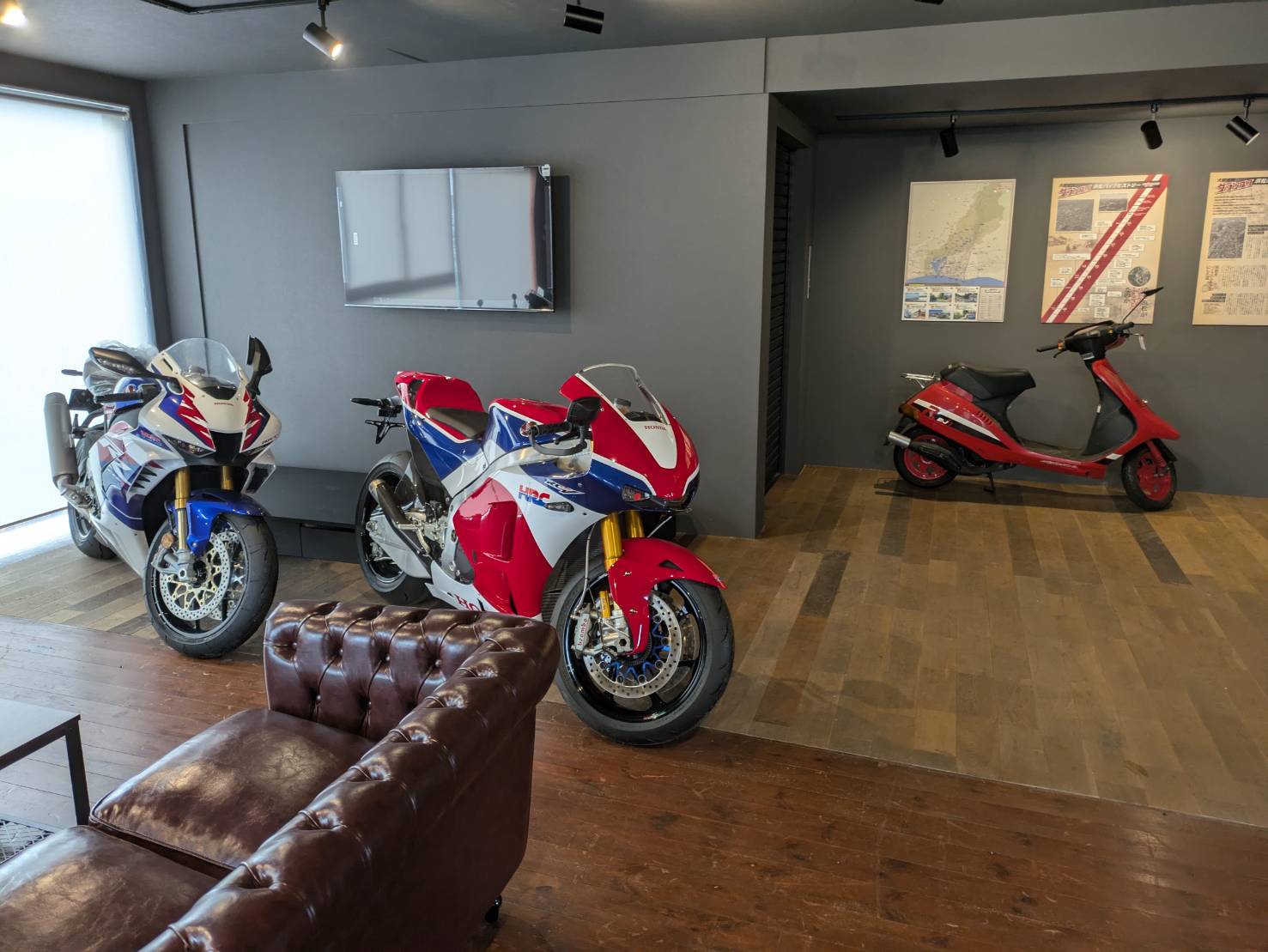 レジェンドバイク展示