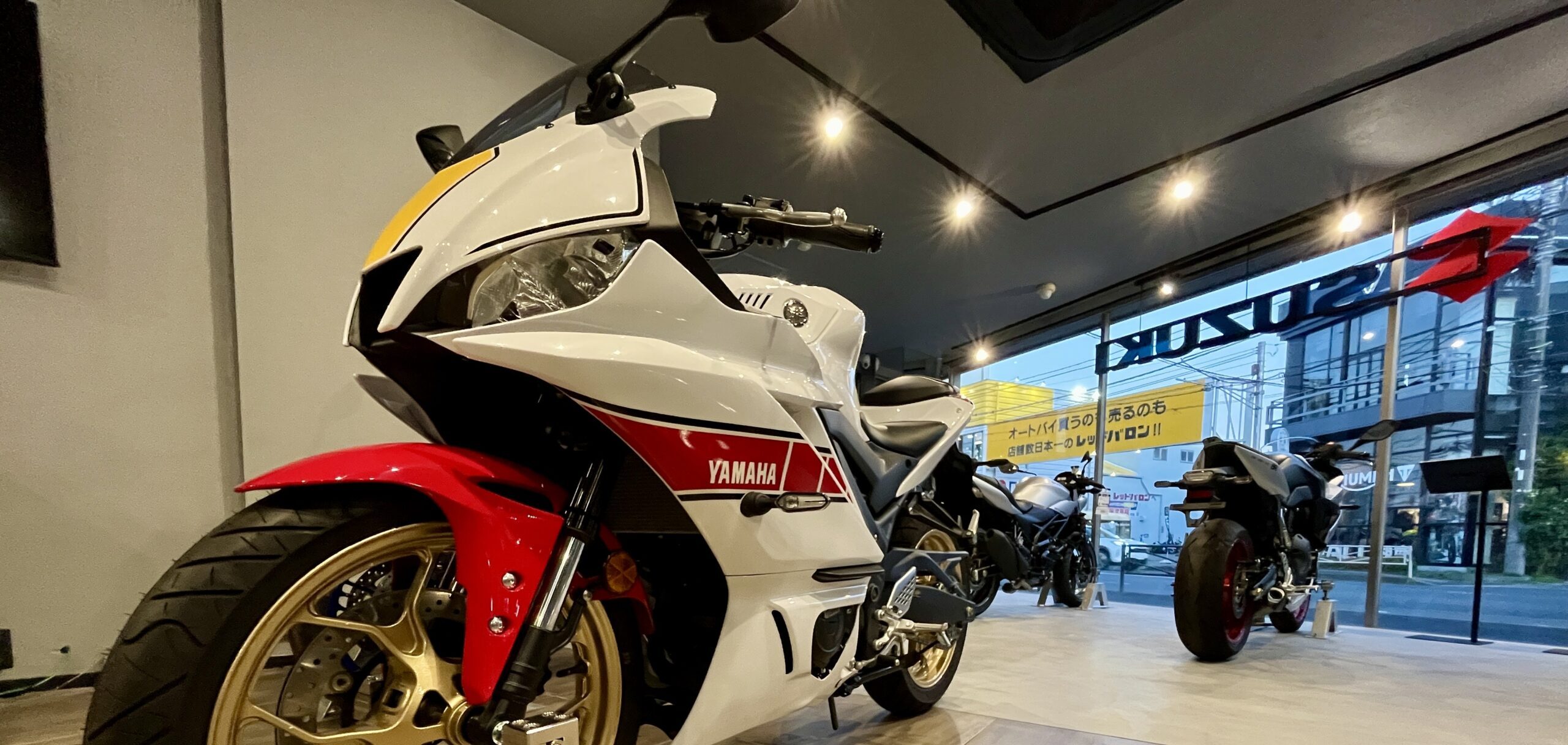 YAMAHA展示バイク